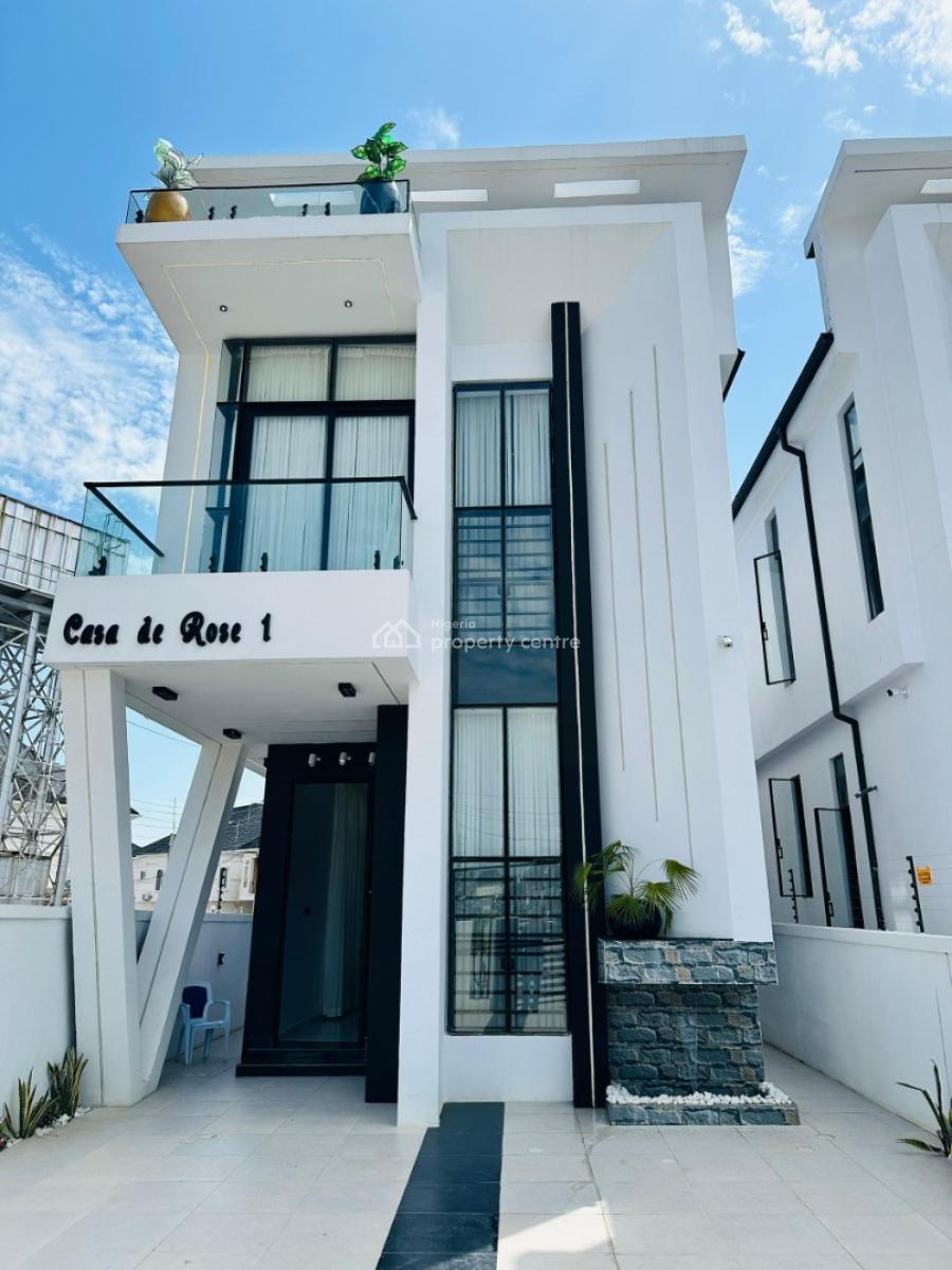 Luxurious 5 Bedroom Fully Detached Duplex with Bq & Swimming Pool, Ikota, Lekki, Lagos, Detached Duplex for Sale