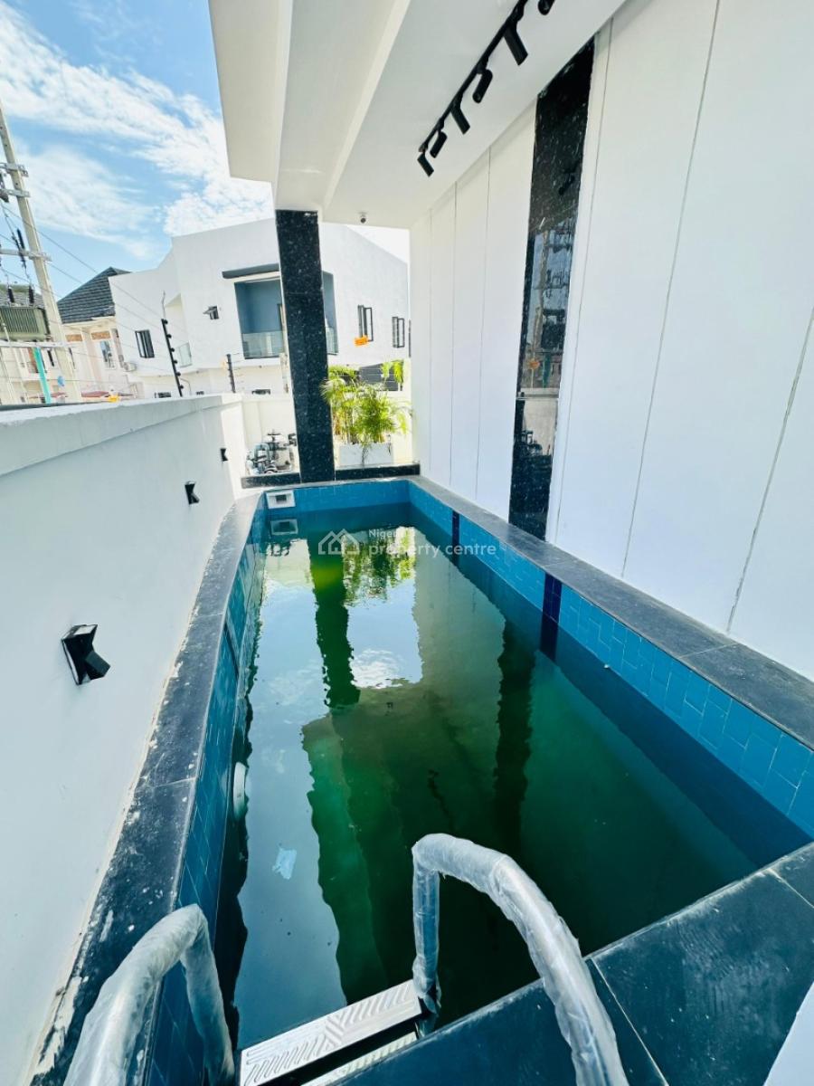 Luxurious 5 Bedroom Fully Detached Duplex with Bq & Swimming Pool, Ikota, Lekki, Lagos, Detached Duplex for Sale