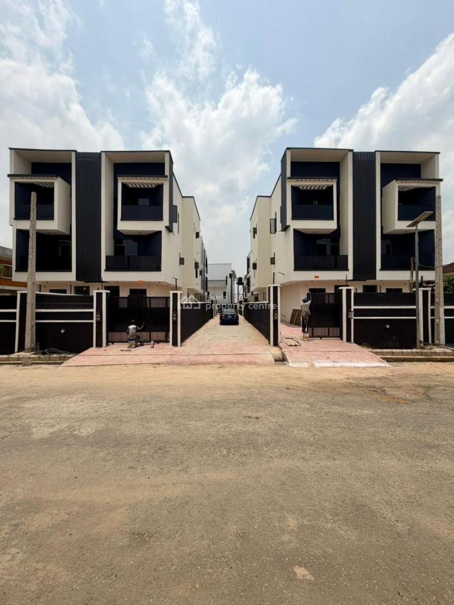 Automated 4 Bedroom Semi Detached - Duplex + Bq, Ikeja, Lagos, Semi-detached Duplex for Sale