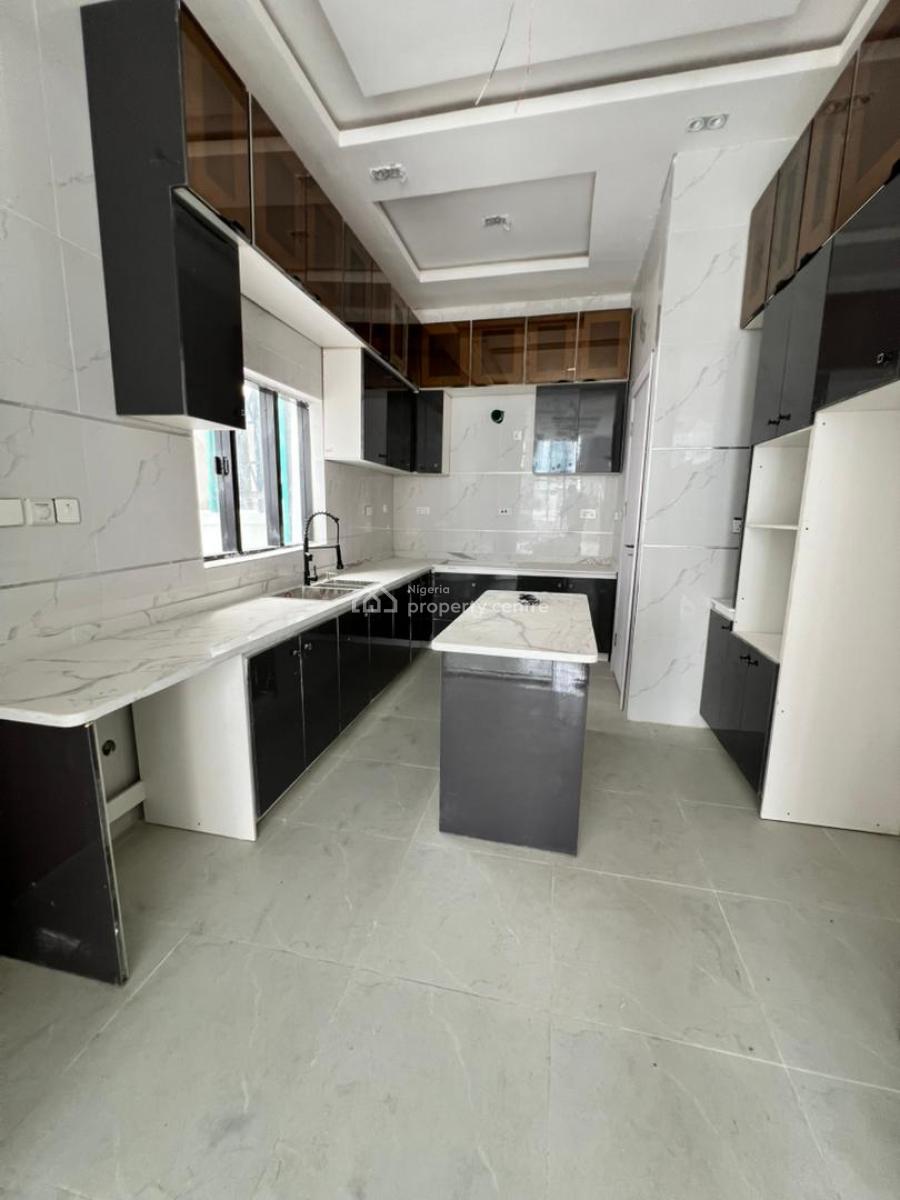 Family Friendly 4 Bedroom Detached Duplex with Pool & Bq in a Secured, Chevron, Lekki, Lagos, Detached Duplex for Sale
