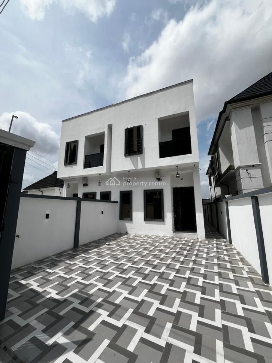 Contemporary 4 Bedroom Semi Detached Duplex, Railway Compound, Ebute Metta West, Yaba, Lagos, Semi-detached Duplex for Sale