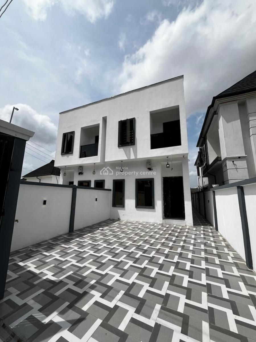 Contemporary 4 Bedroom Semi Detached Duplex, Railway Compound, Ebute Metta West, Yaba, Lagos, Semi-detached Duplex for Sale