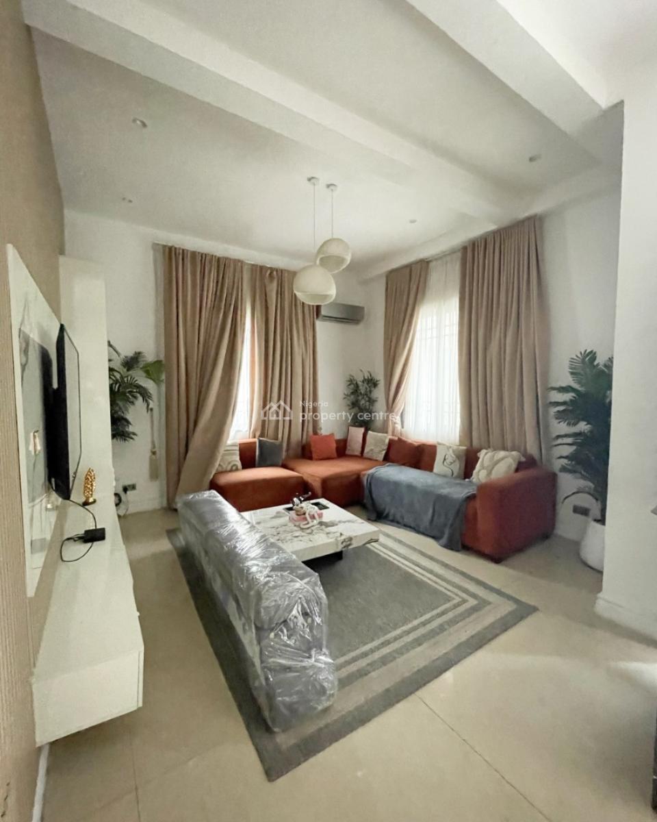 Fuly Furnished 4 Bedroom Semi Detached Duplex with Bq, Lekki Phase 1, Lekki, Lagos, Semi-detached Duplex for Rent