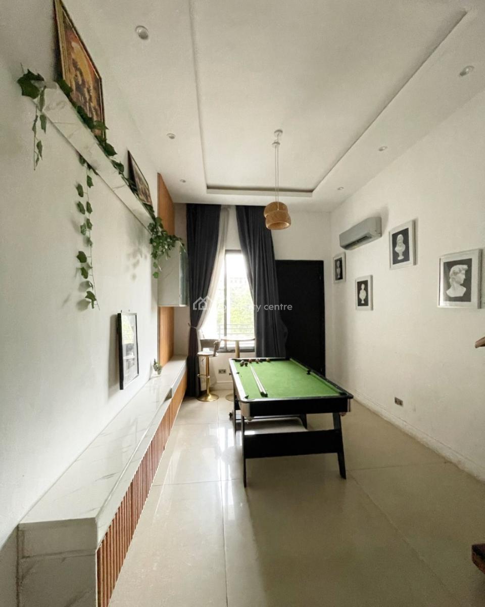 Fuly Furnished 4 Bedroom Semi Detached Duplex with Bq, Lekki Phase 1, Lekki, Lagos, Semi-detached Duplex for Rent