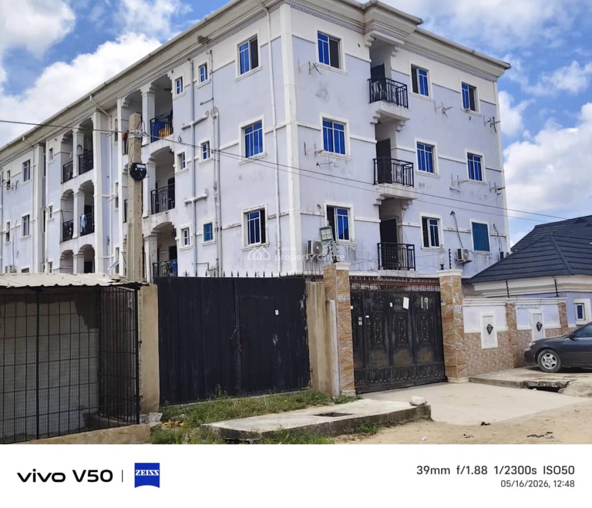 3-storey Building,  Comprising 8 Units of Standard 3 Bedroom Flats, Off Ago Palace Way. Okota, Okota, Isolo, Lagos, Block of Flats for Sale