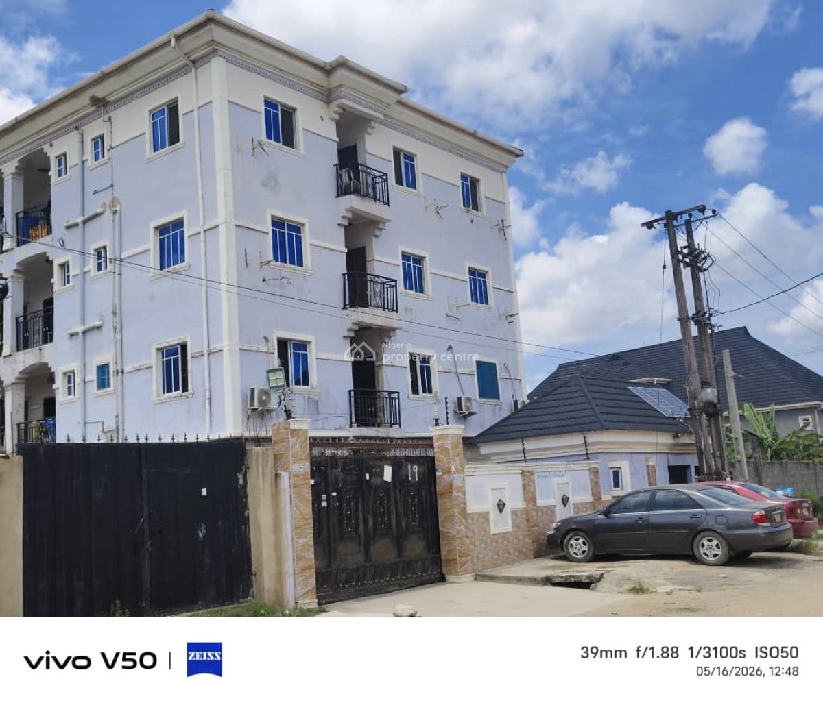 3-storey Building,  Comprising 8 Units of Standard 3 Bedroom Flats, Off Ago Palace Way. Okota, Okota, Isolo, Lagos, Block of Flats for Sale