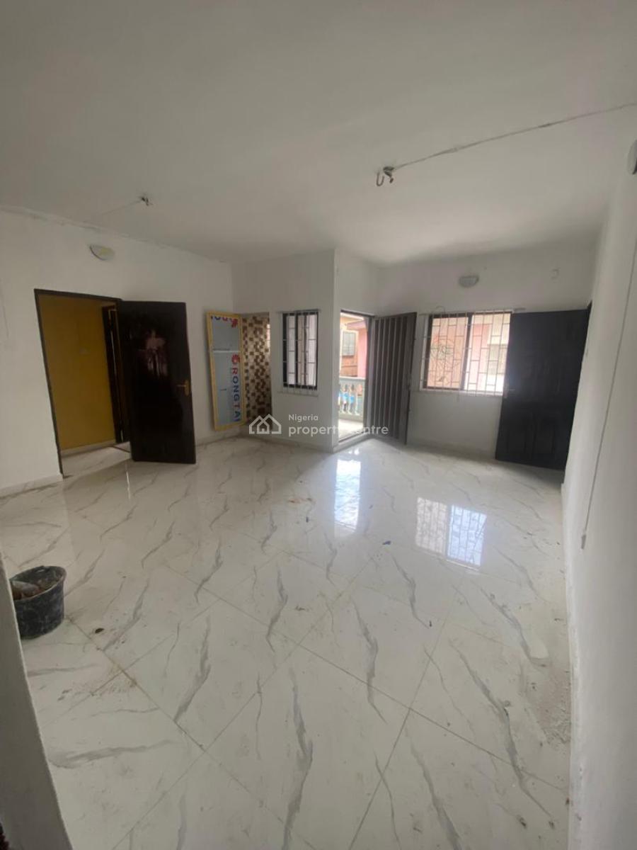 Newly Renovated Very Spacious 3 Bedroom Flat Upstairs at Off College, Off College Road Ogba, Ogba, Ikeja, Lagos, Flat / Apartment for Rent