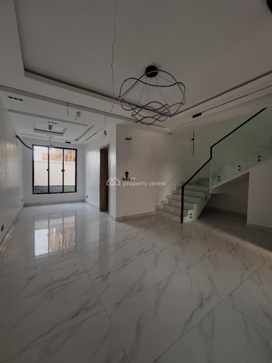Fully Serviced 4 Bedroom Terrace with Bq & Pool, Lekki Phase 1, Lekki, Lagos, Terraced Duplex for Rent