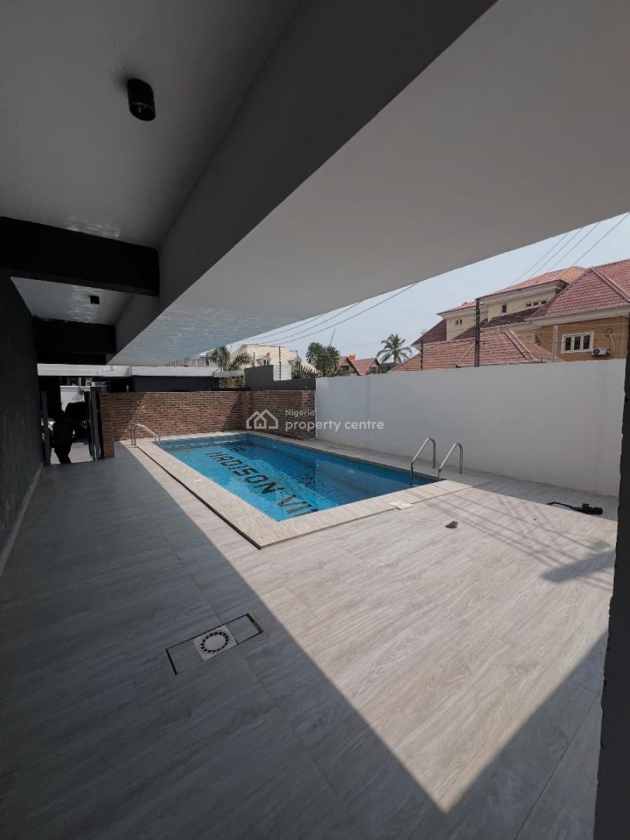 Fully Serviced 4 Bedroom Terrace with Bq & Pool, Lekki Phase 1, Lekki, Lagos, Terraced Duplex for Rent