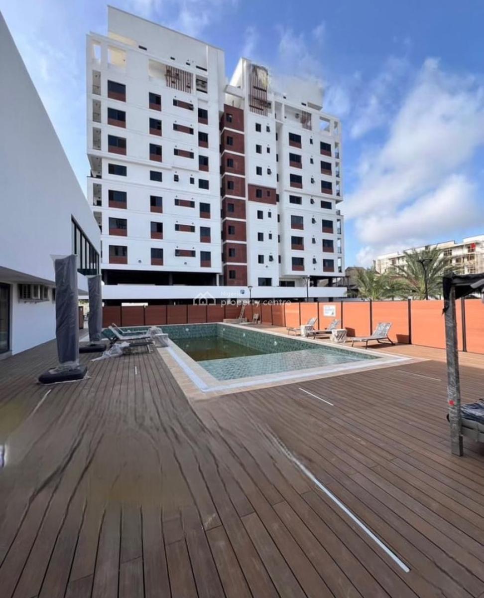 2 Bedroom Apartment with Elevator and Seimming Pool, Lekki, Lekki Phase 1, Lekki, Lagos, Flat / Apartment for Rent