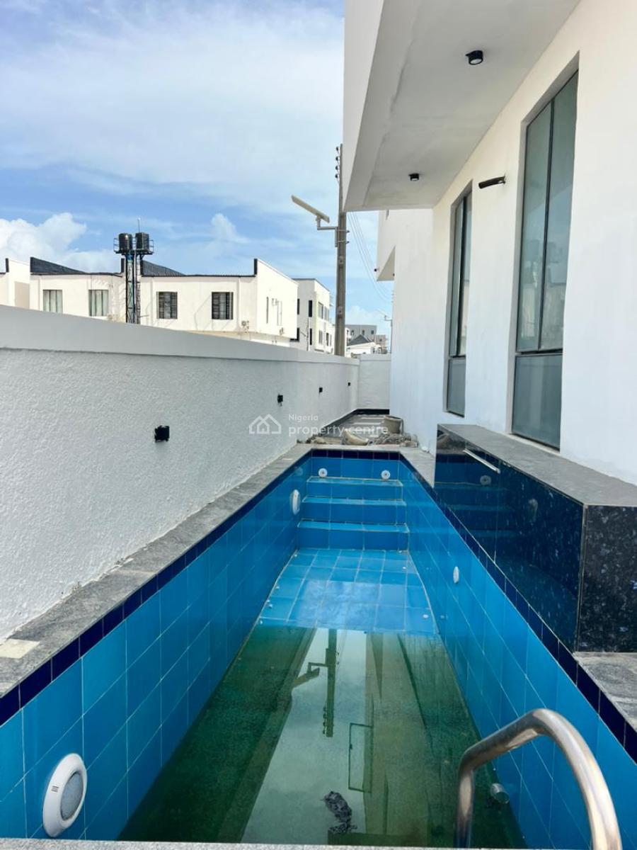 Modern 5 Bedroom Detached Duplex with Pool & Bq in a Secured Estate, Chevron, Lekki, Lagos, Detached Duplex for Sale