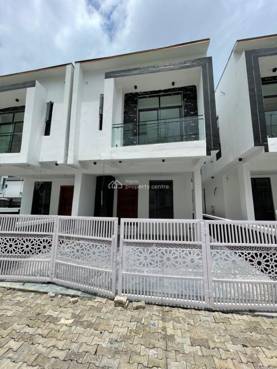 Topnotch Finished 4 Bedroom Semi-detached Duplex + Bq, Ikota, Lekki, Lagos, Semi-detached Duplex for Sale