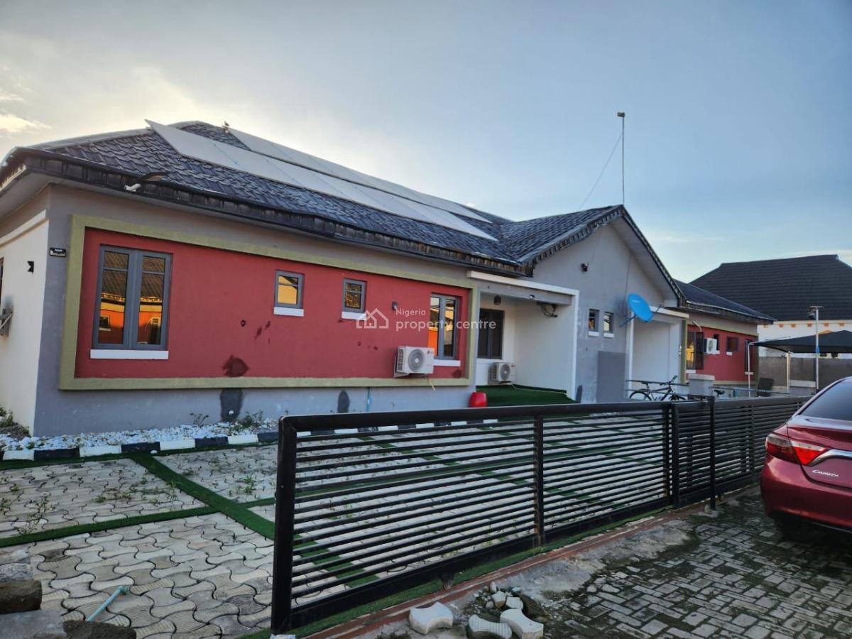 Nicely Finished and Furnished 3 Bed Bungalow in a Service Estate, Peak Park Estate Phase2 Oribanwa Phase2 Ibeju Lekki Lagos, Oribanwa, Ibeju Lekki, Lagos, Semi-detached Bungalow for Sale