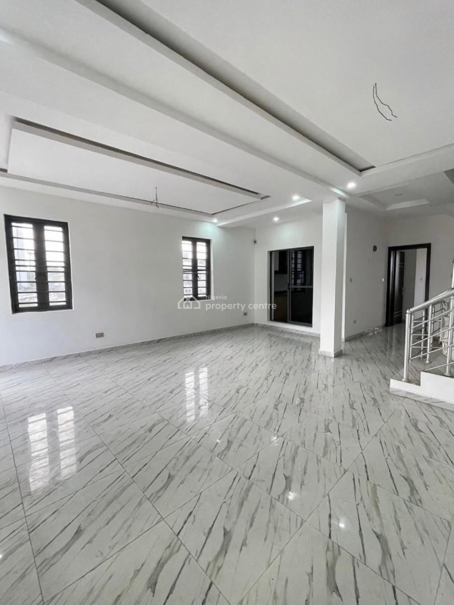 Serviced 4 Bedroom Terrace Duplex with Bq, Ikate, Lekki, Lagos, Terraced Duplex for Rent