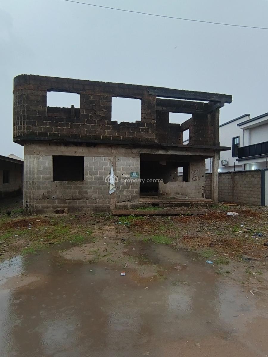 4 Units of Incomplete 3bedroom Flats on Full Plot, Nepa Phase 1, Ijagemo, Ijegun, Ikotun, Lagos, Block of Flats for Sale