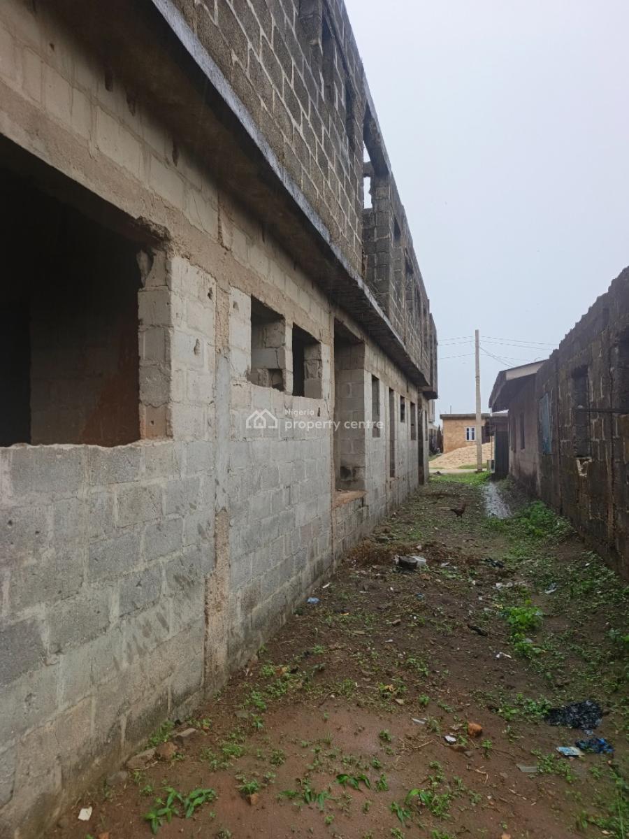 4 Units of Incomplete 3bedroom Flats on Full Plot, Nepa Phase 1, Ijagemo, Ijegun, Ikotun, Lagos, Block of Flats for Sale