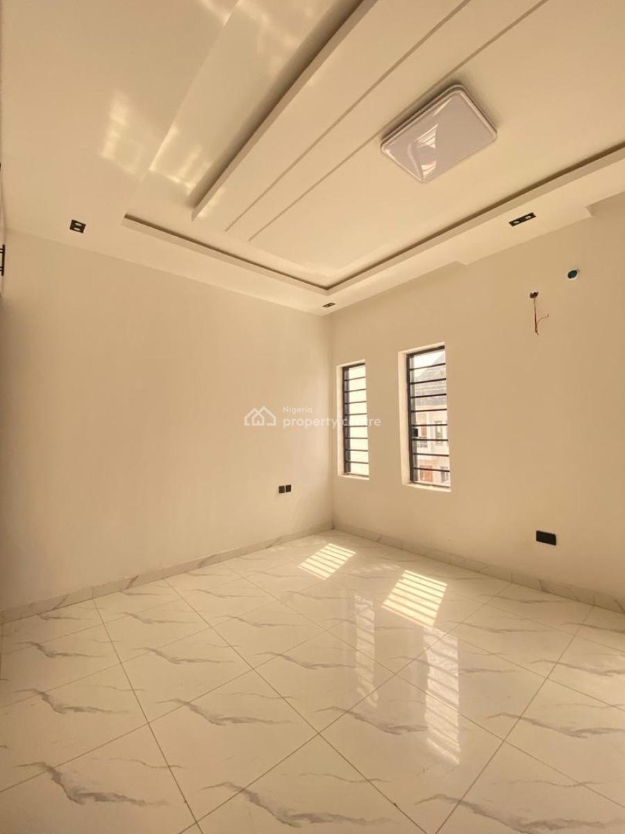Well-built 4-bedroom Semi-detached Duplex on a Self-compound, Sangotedo, Sangotedo, Ajah, Lagos, Semi-detached Duplex for Sale