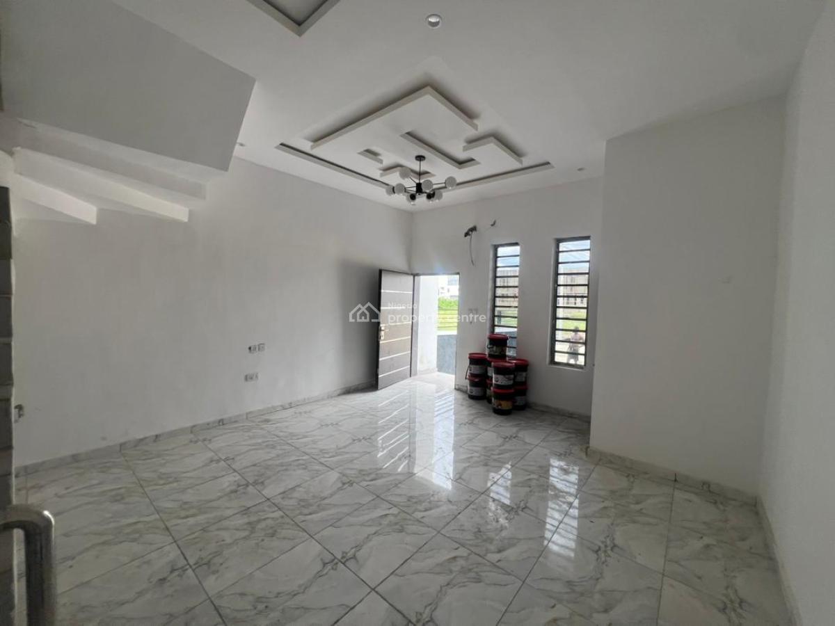 New  2 Bedrooms Self Compound Terrace Detached Duplex with Bq, General Paint Estate, Ajah, Lagos, Terraced Duplex for Sale