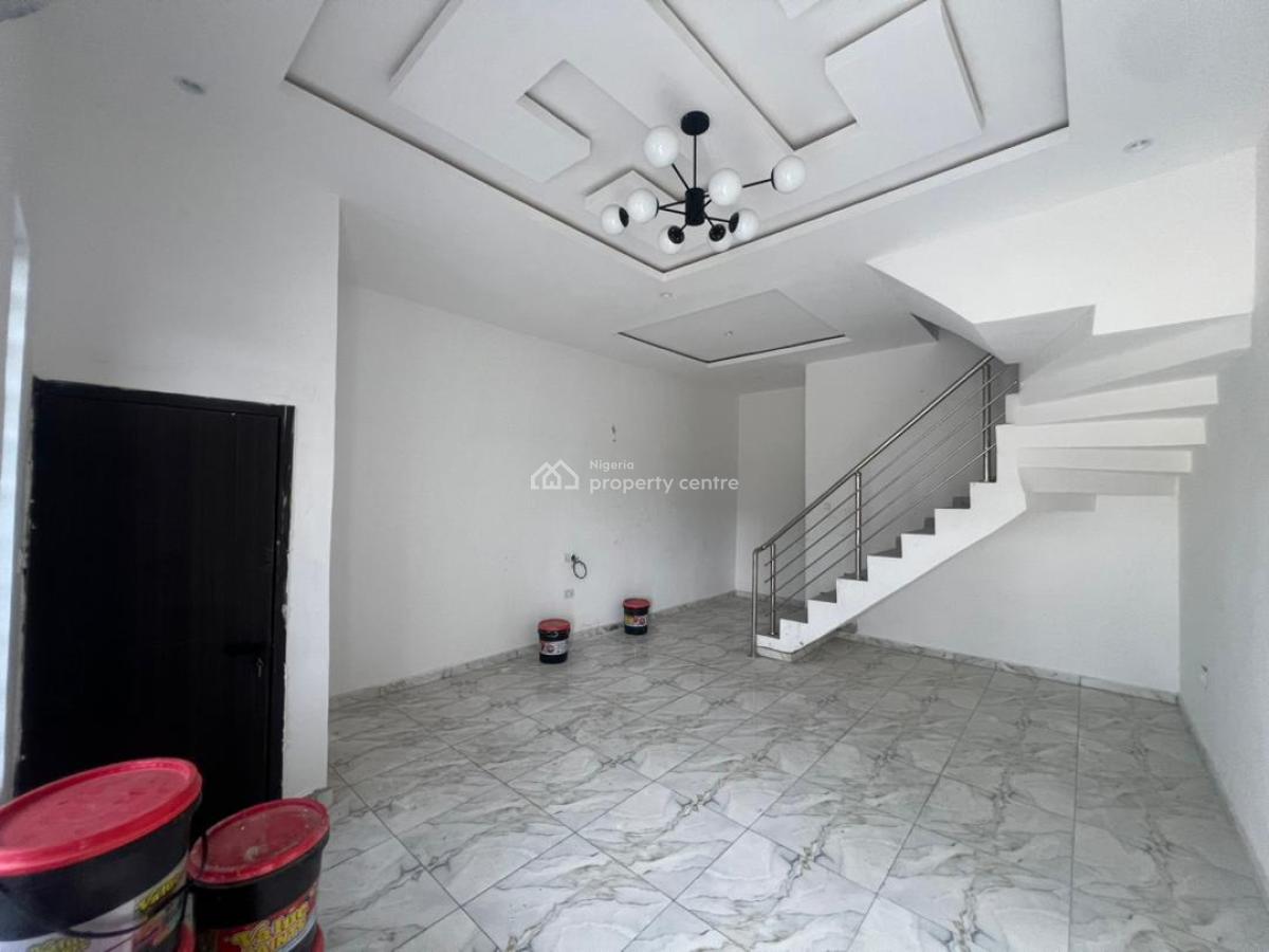 New  2 Bedrooms Self Compound Terrace Detached Duplex with Bq, General Paint Estate, Ajah, Lagos, Terraced Duplex for Sale