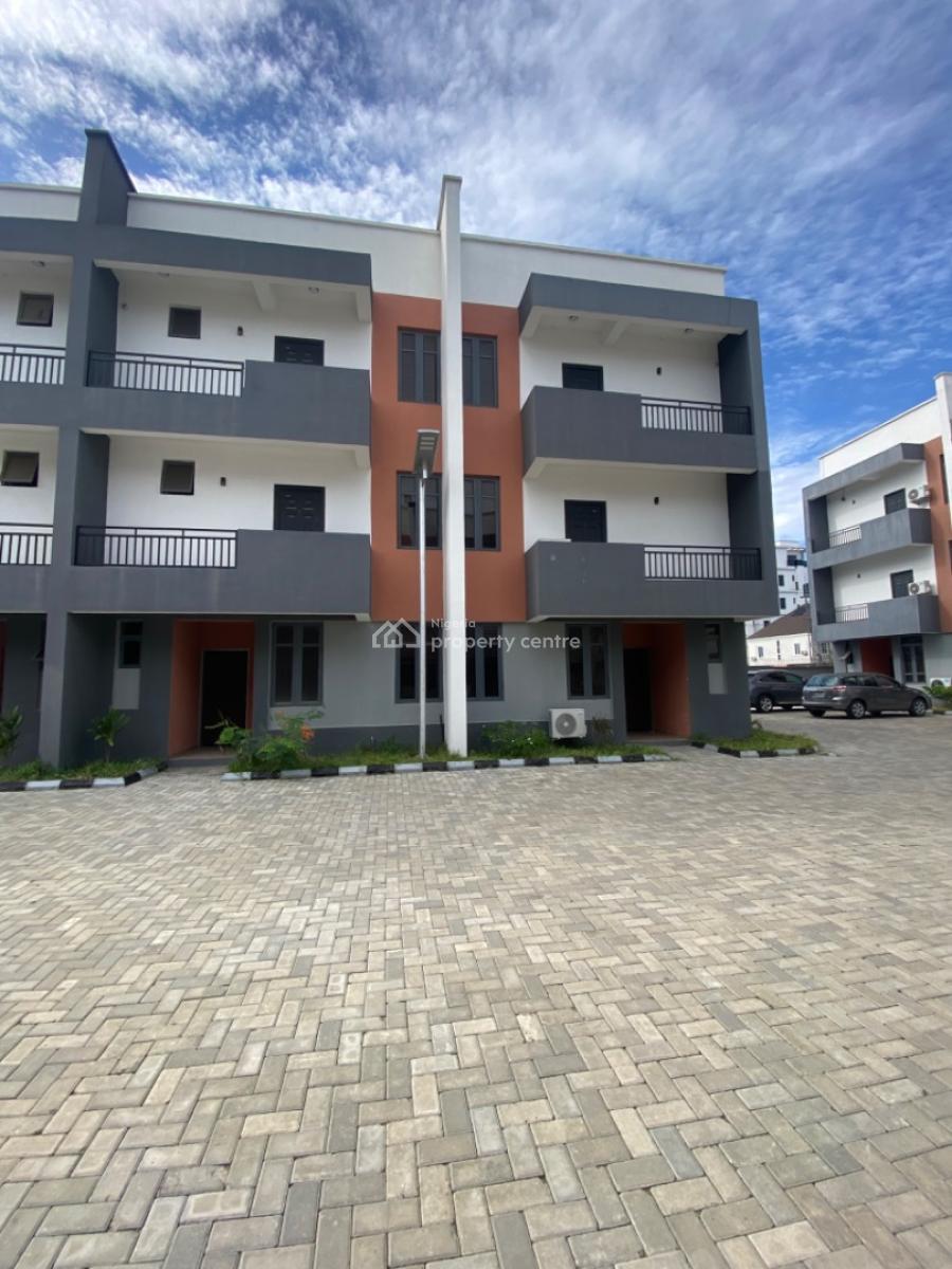 Bran New 4 Bedrooms Terrace Duplex with Bq, Ikate Elegushi, Lekki, Lagos, Terraced Duplex for Rent
