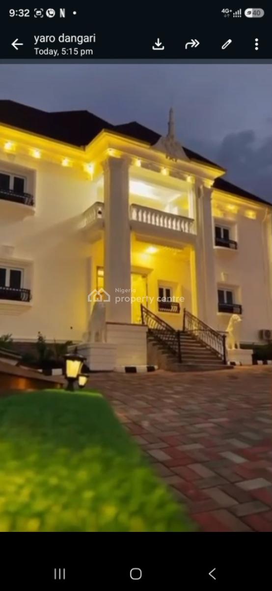 6 Bedroom Fully Detached Duplex + 4 Bedrooms Detached Duplex As Guest, Asokoro District, Abuja, Detached Duplex for Sale
