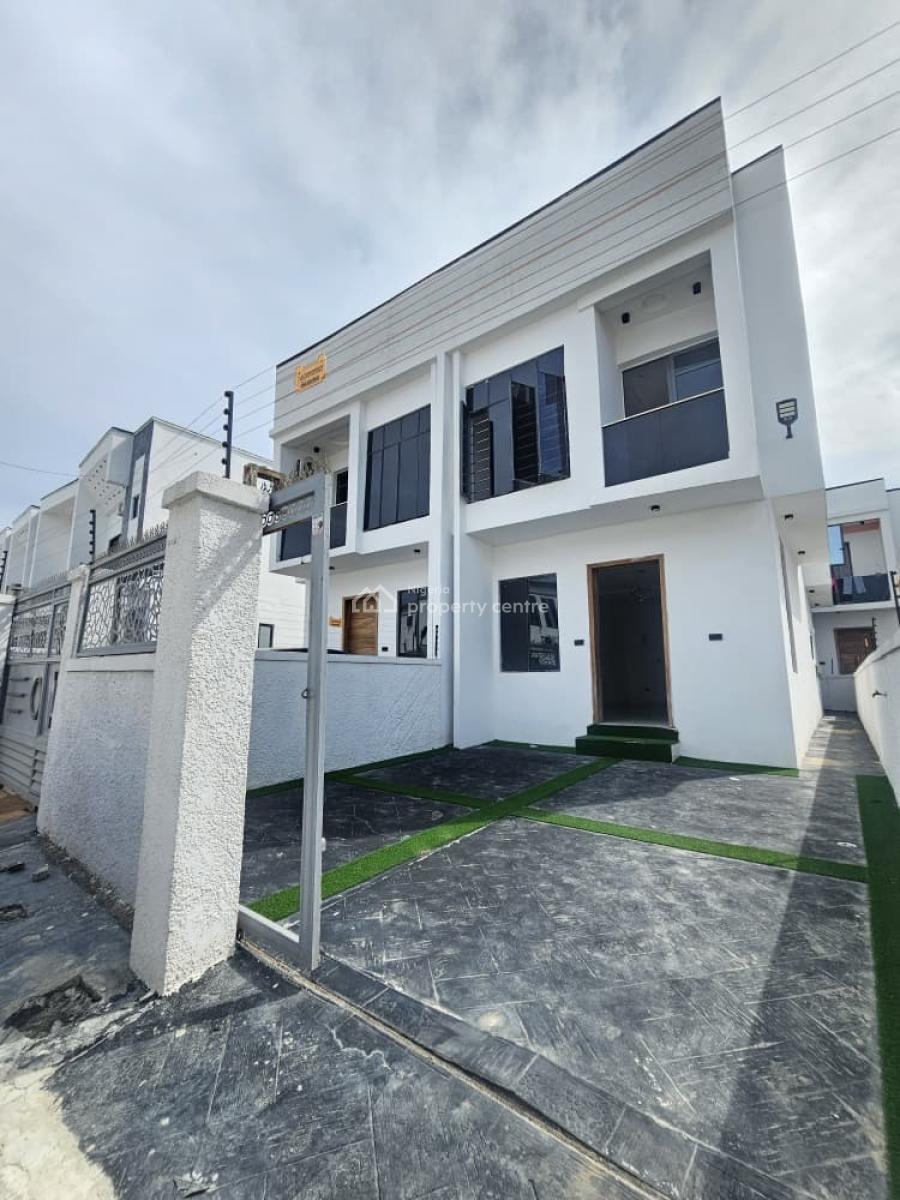 Well Spacious 3 Bedroom Semi Detached Duplex with Bq, Ikota, Lekki, Lagos, Semi-detached Duplex for Sale