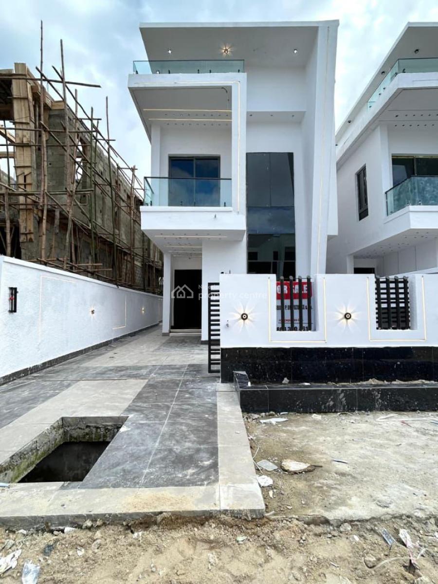 Contemporary 4 Bedroom Fully Detached Duplex with Swimming Pool, Ajah, Lagos, Detached Duplex for Sale