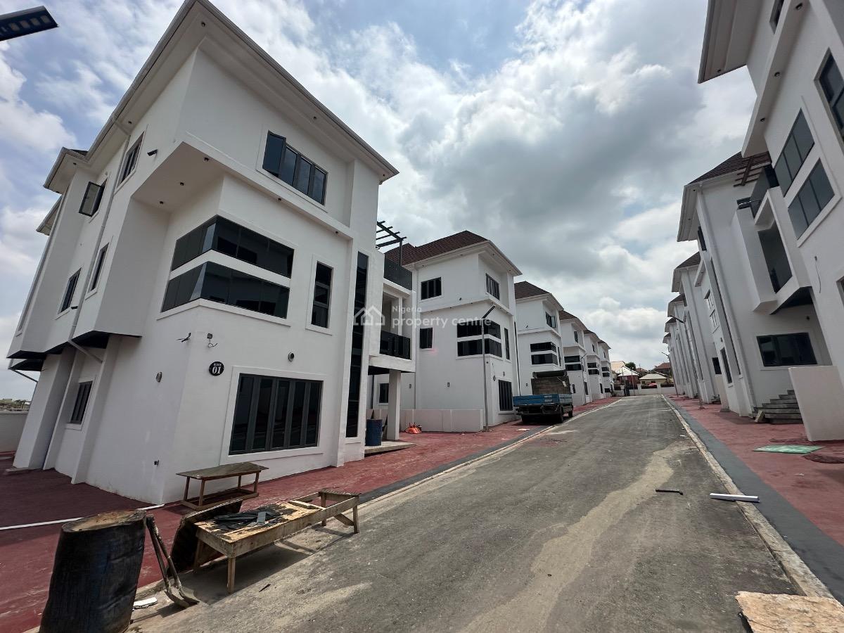 Newly Built 6 Bedroom Detached Duplex with a Room Bq, Off Sunday Adewusi Str, Guzape District, Abuja, Detached Duplex for Sale