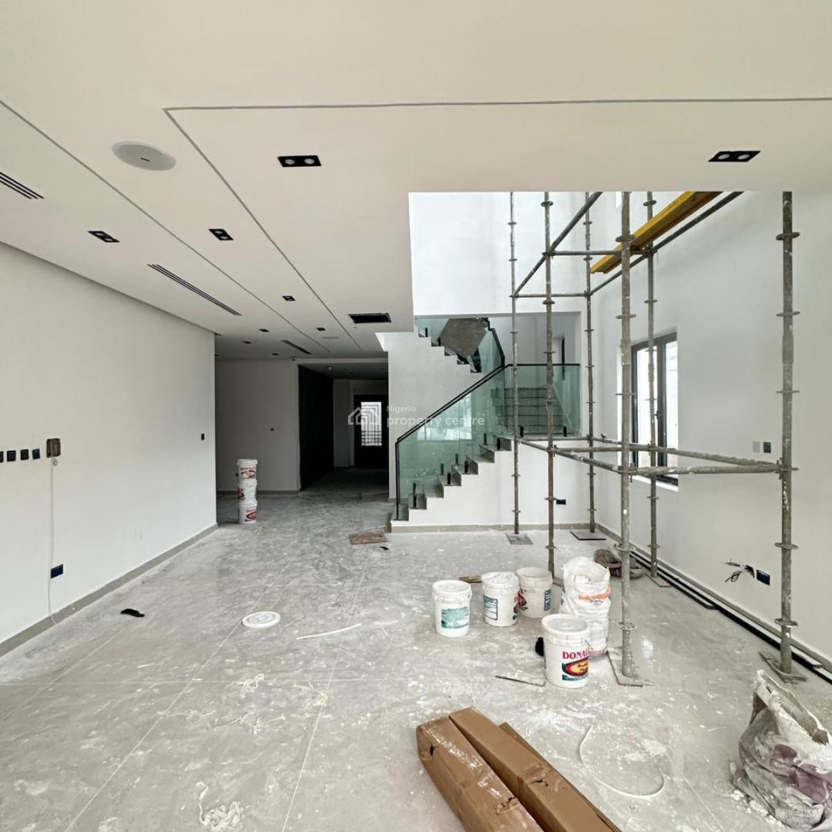 Exquisite 5 Bedroom Fully Detached Duplex with Bq,  Pool, Cinema, Lekki Scheme 1, Lekki, Lagos, Detached Duplex for Sale