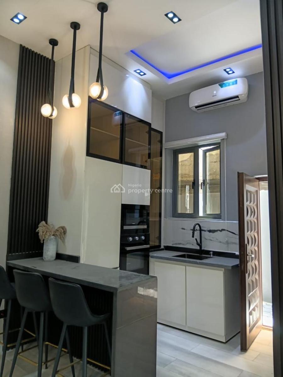 Fully Furnished 4 Bedroom Terrace Duplex with 24/7 Light, Ikate, Lekki, Lagos, Terraced Duplex for Rent