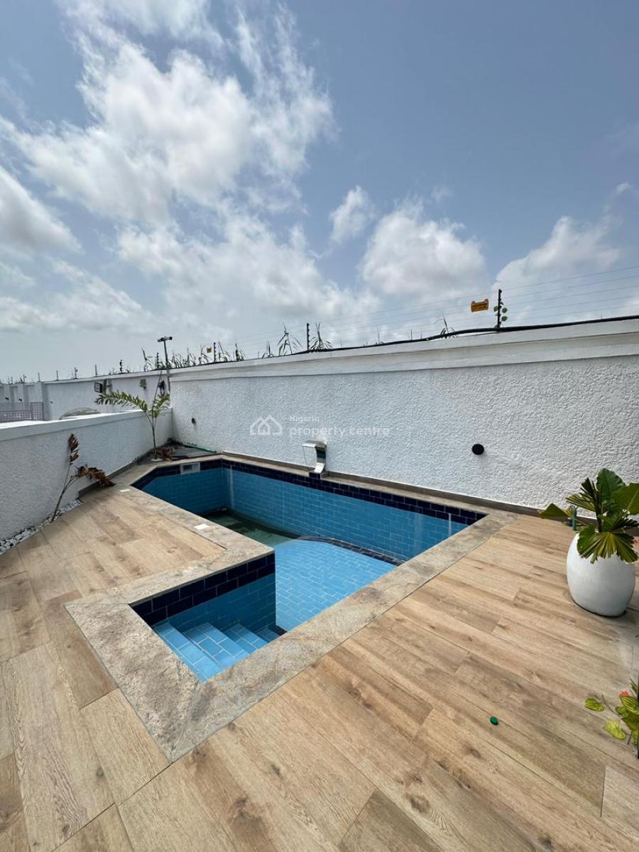 Outstanding Exquisite Spacious 5 Bedroom Fully Detached Duplex with Bq, Chevron Drive, Chevron, Lekki, Lagos, Detached Duplex for Sale