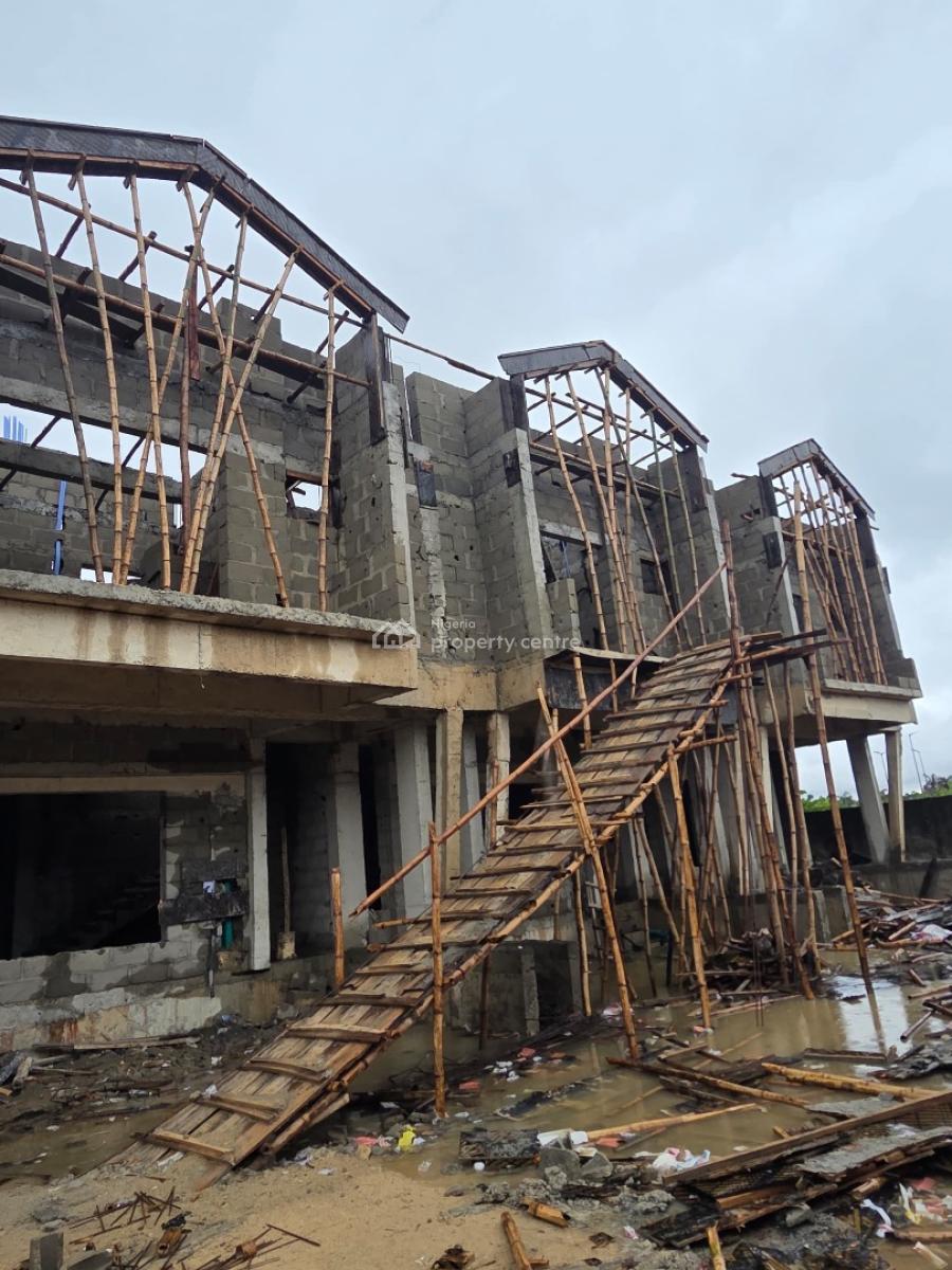 Affordable Duplex in Dominion Bay Residence with Studio Apartment, Dominion Bay Redidence ,off Lagos- Calabar Costal Road, Victoria Island (vi), Lagos, Terraced Duplex for Sale