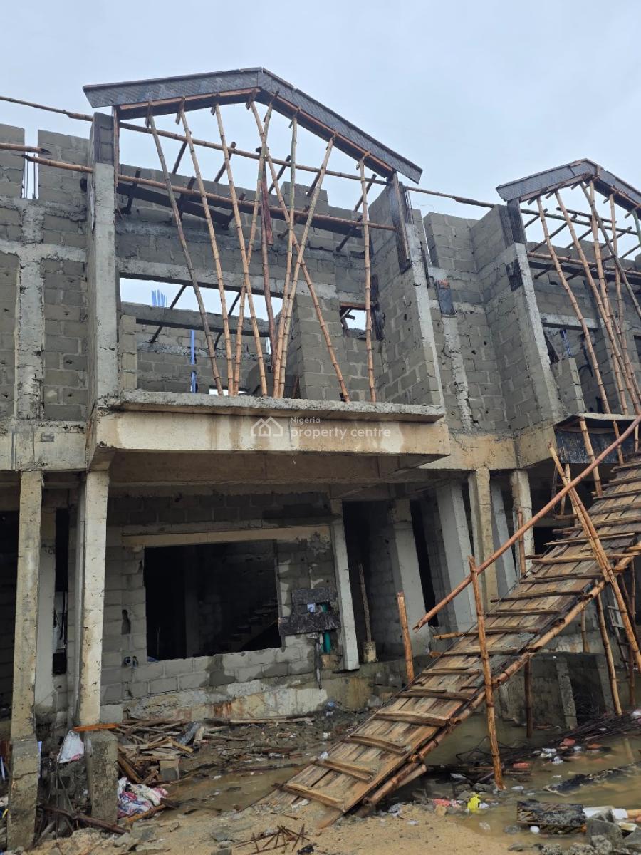 Affordable Duplex in Dominion Bay Residence with Studio Apartment, Dominion Bay Redidence ,off Lagos- Calabar Costal Road, Victoria Island (vi), Lagos, Terraced Duplex for Sale