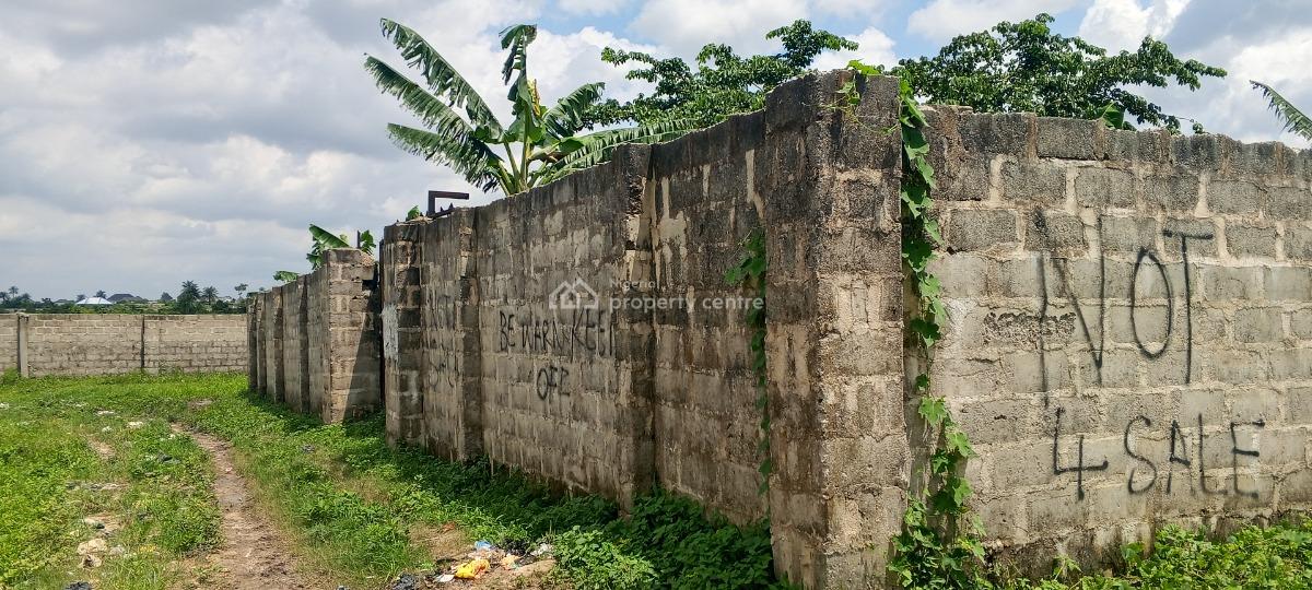 Fenced and Gated Two (2) Plots of Land Off The Major Road, Off Ring Road, Eneka Igbo-etche Riad, Eneka, Port Harcourt, Rivers, Residential Land for Sale