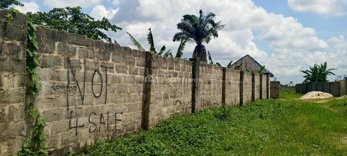 Fenced and Gated Two (2) Plots of Land Off The Major Road, Off Ring Road, Eneka Igbo-etche Riad, Eneka, Port Harcourt, Rivers, Residential Land for Sale
