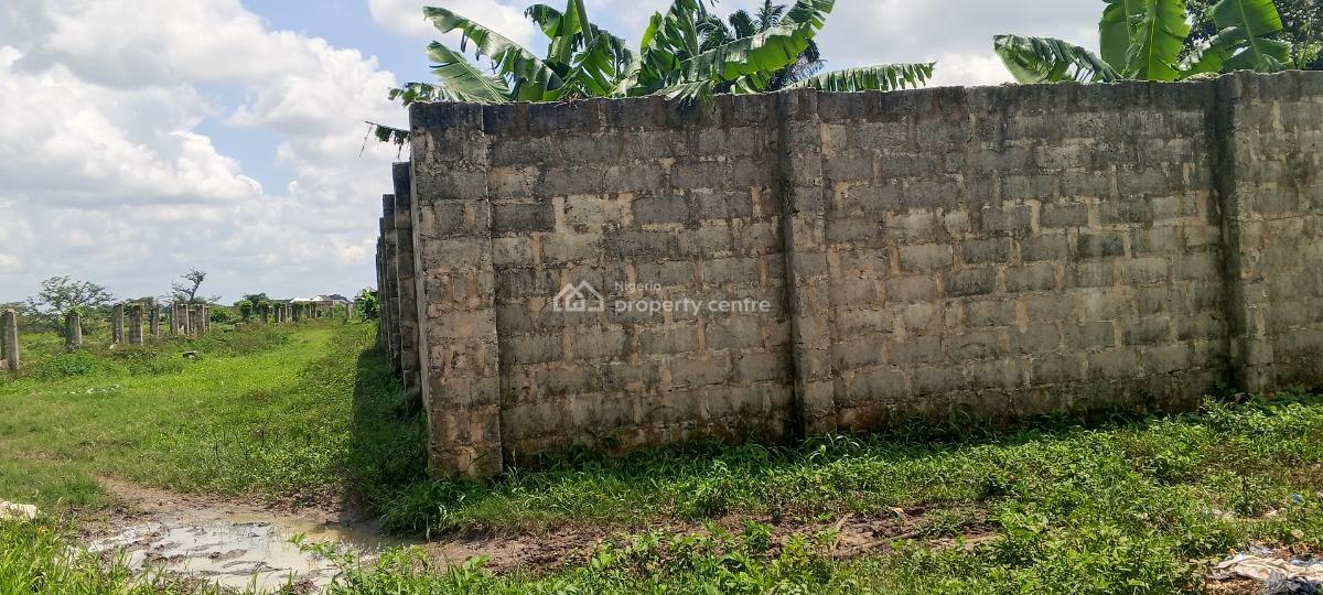 Fenced and Gated Two (2) Plots of Land Off The Major Road, Off Ring Road, Eneka Igbo-etche Riad, Eneka, Port Harcourt, Rivers, Residential Land for Sale