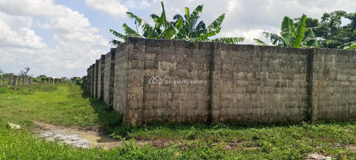Fenced and Gated Two (2) Plots of Land Off The Major Road, Off Ring Road, Eneka Igbo-etche Riad, Eneka, Port Harcourt, Rivers, Residential Land for Sale