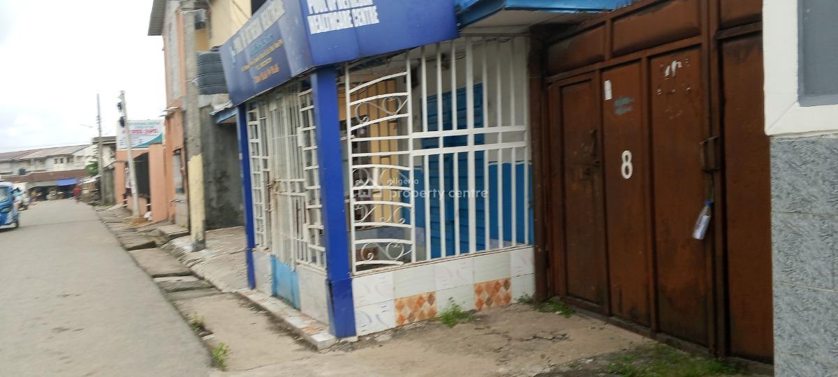 a Parcel of Land Containing 4 Self Contain and 4 Shops, Off East West Road, Power Encounter, Rumuodara, Port Harcourt, Rivers, Self Contain (single Rooms) for Sale