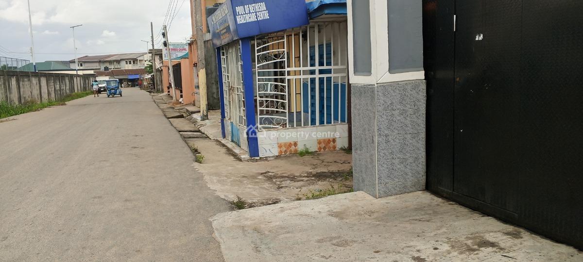 a Parcel of Land Containing 4 Self Contain and 4 Shops, Off East West Road, Power Encounter, Rumuodara, Port Harcourt, Rivers, Self Contain (single Rooms) for Sale