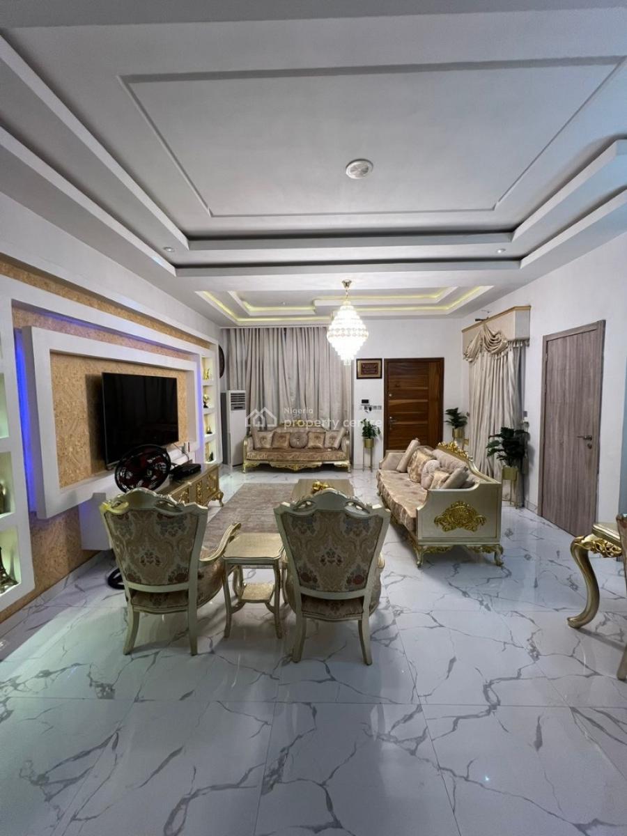 Well Built 5bedroom Semi Detached Duplex with Bq & Inverter, Chevron, Lekki, Lagos, Semi-detached Duplex for Rent