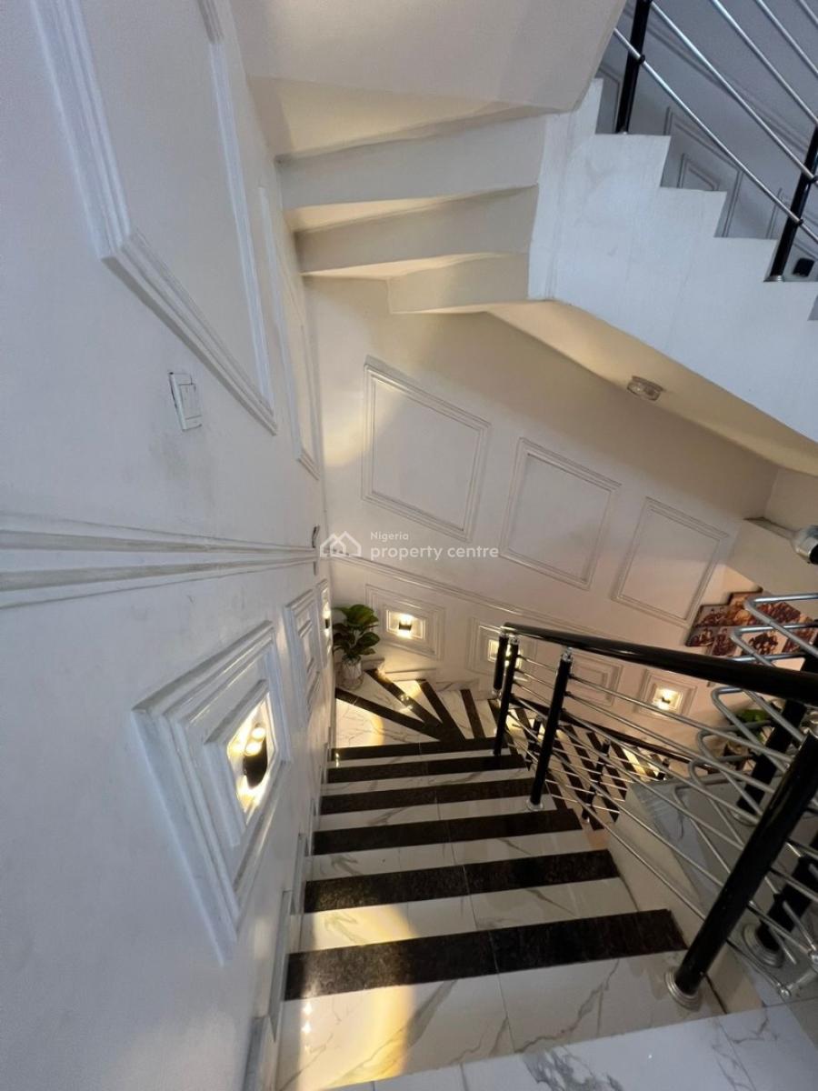 Well Built 5bedroom Semi Detached Duplex with Bq & Inverter, Chevron, Lekki, Lagos, Semi-detached Duplex for Rent