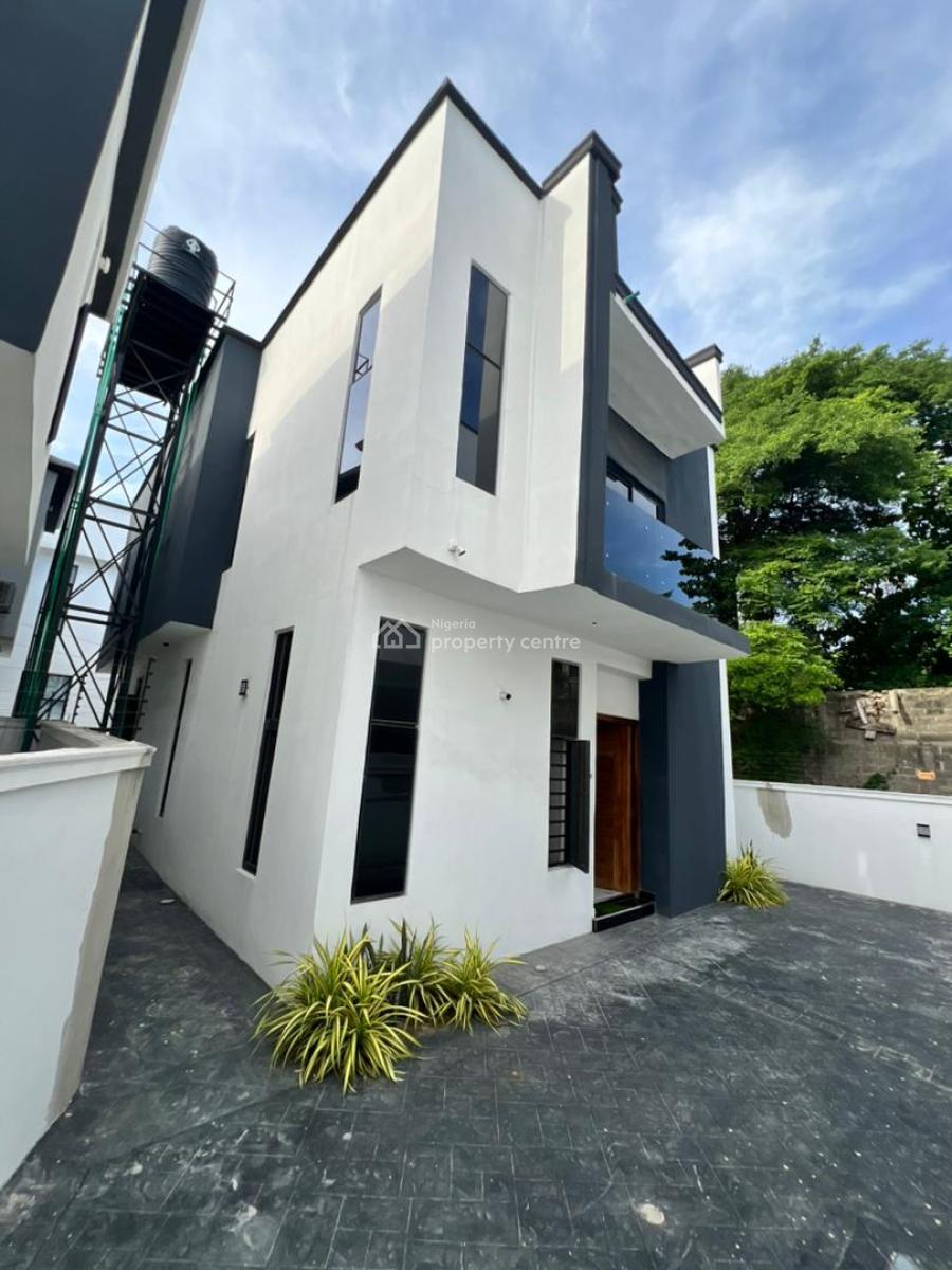 Magnificent 5 Bedroom Detached Duplex with Bq & a Spacious Driveway, Chevron, Lekki, Lagos, Detached Duplex for Sale