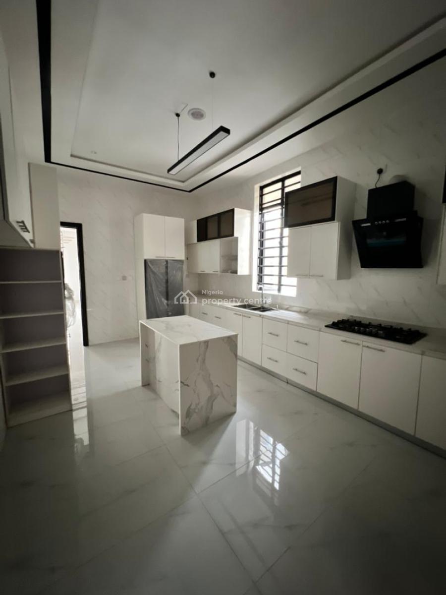 Magnificent 5 Bedroom Detached Duplex with Bq & a Spacious Driveway, Chevron, Lekki, Lagos, Detached Duplex for Sale