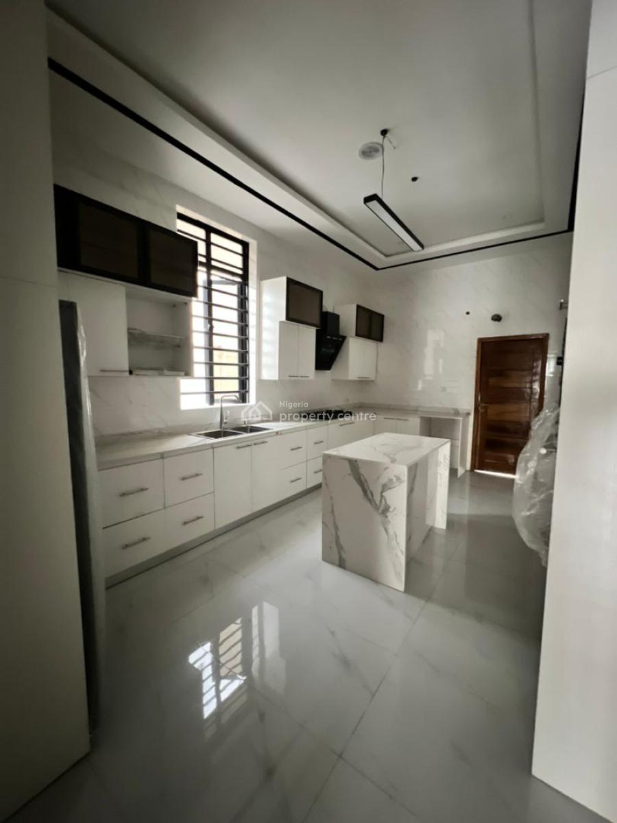 Magnificent 5 Bedroom Detached Duplex with Bq & a Spacious Driveway, Chevron, Lekki, Lagos, Detached Duplex for Sale