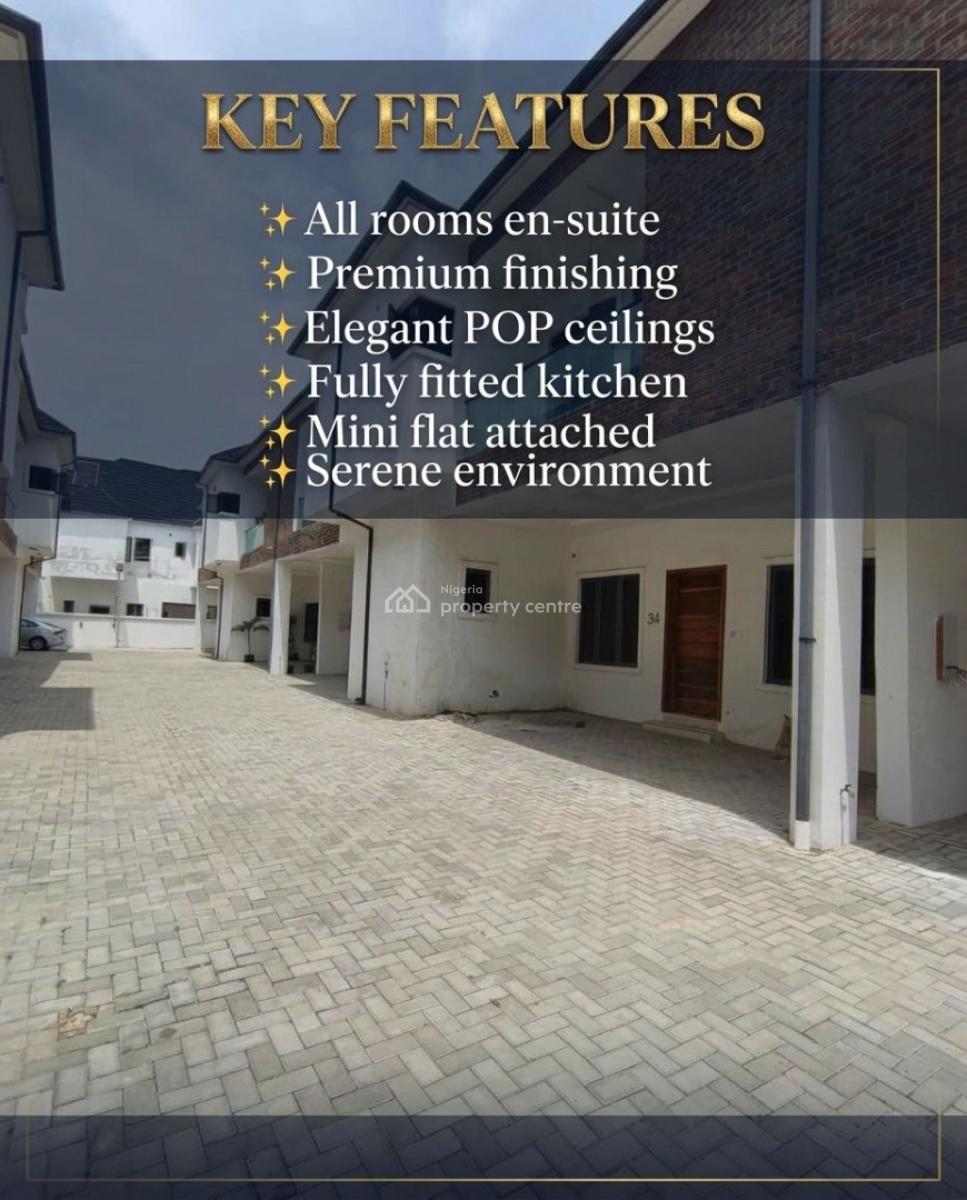 Affordable Premium 3-bedroom Terrace Duplex with Mini Flat, Orchid Lekki Lagos, Lekki, Lagos, Terraced Duplex for Sale