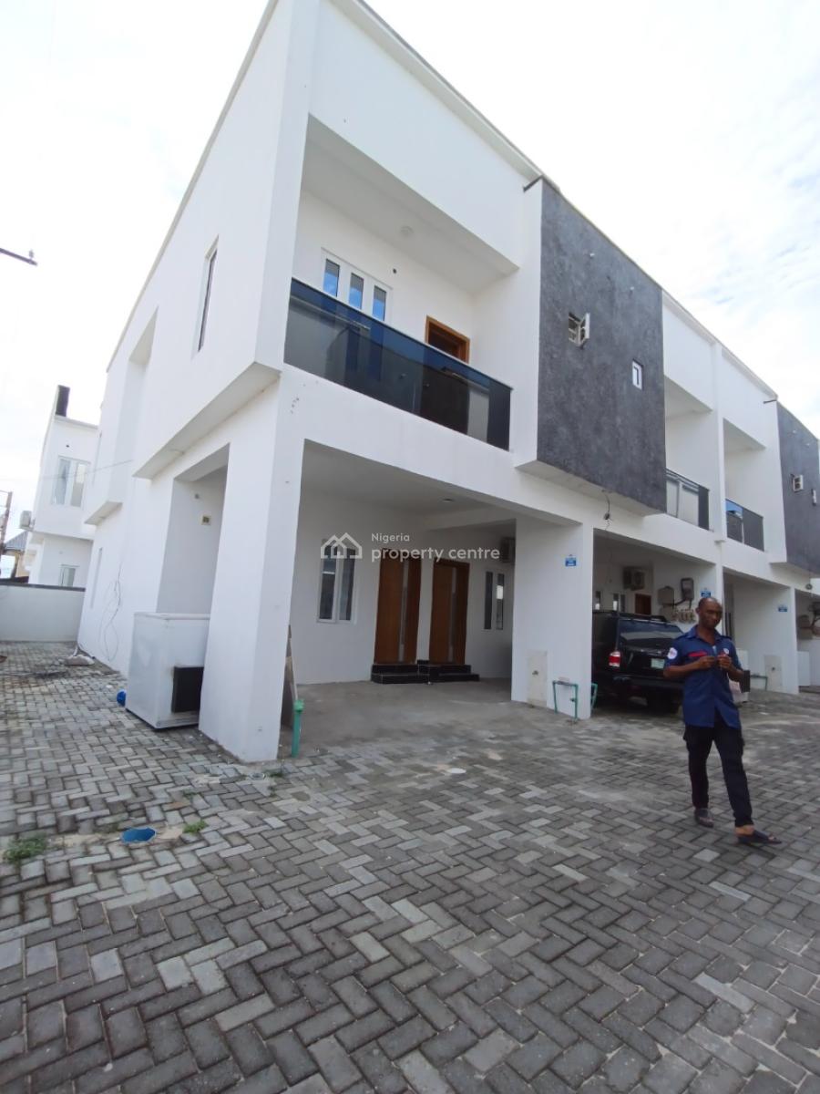 Smart Spacious 3 Bedrooms Terrace Duplex with Good Power Supply, in Estate with Good Power Supply at Abraham Adesanya Axis Ajah Lagos., Ajah, Lagos, Terraced Duplex for Rent