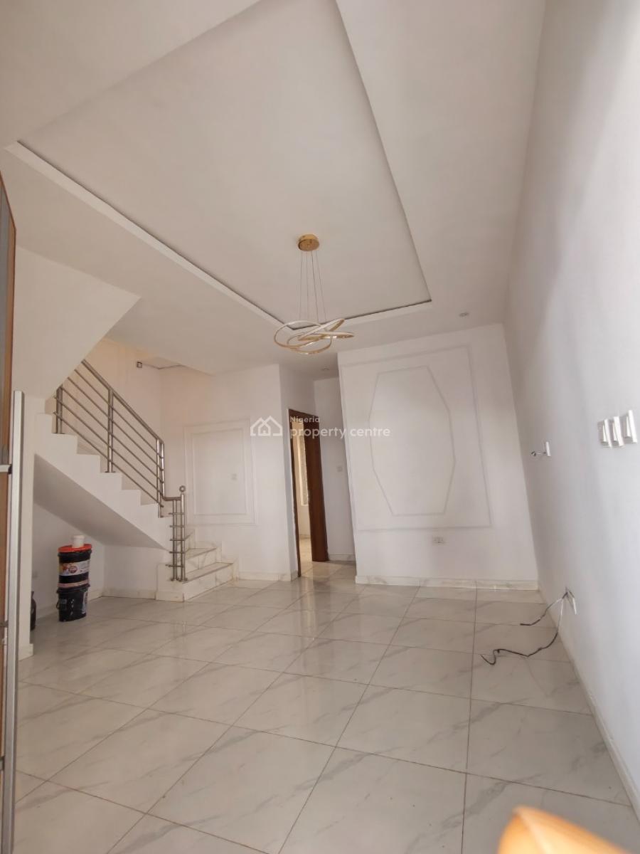 Smart Spacious 3 Bedrooms Terrace Duplex with Good Power Supply, in Estate with Good Power Supply at Abraham Adesanya Axis Ajah Lagos., Ajah, Lagos, Terraced Duplex for Rent