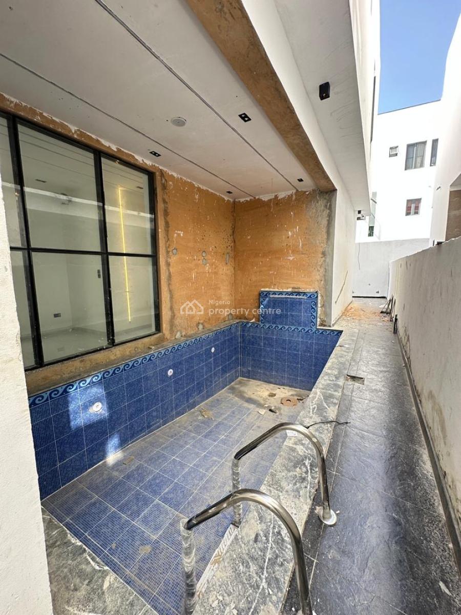 Newly Built 5 Bedroom Family Home with Pool, Bq, Chevron Toll Gate, Orchid Road, Lekki, Lagos, Detached Duplex for Sale