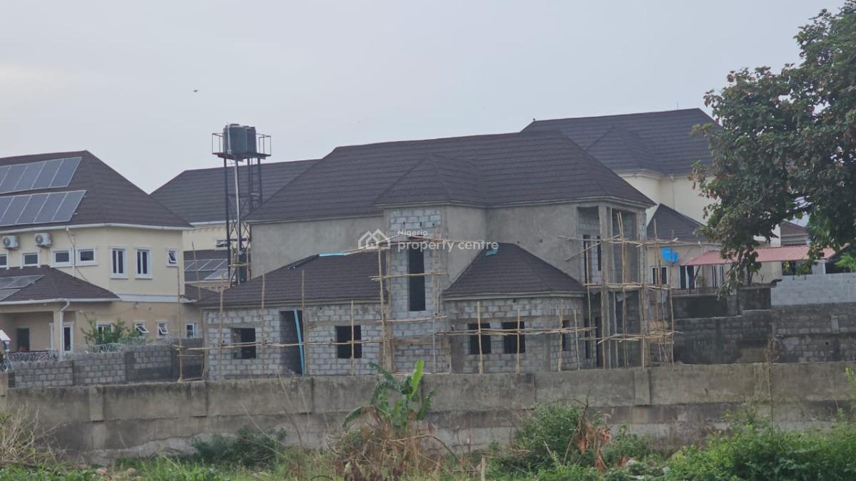 4 Bedroom Detached Penthouse Duplex with Attached Bq Carcass, Kolapo Close River Park Estate, Lugbe District, Abuja, Detached Duplex for Sale