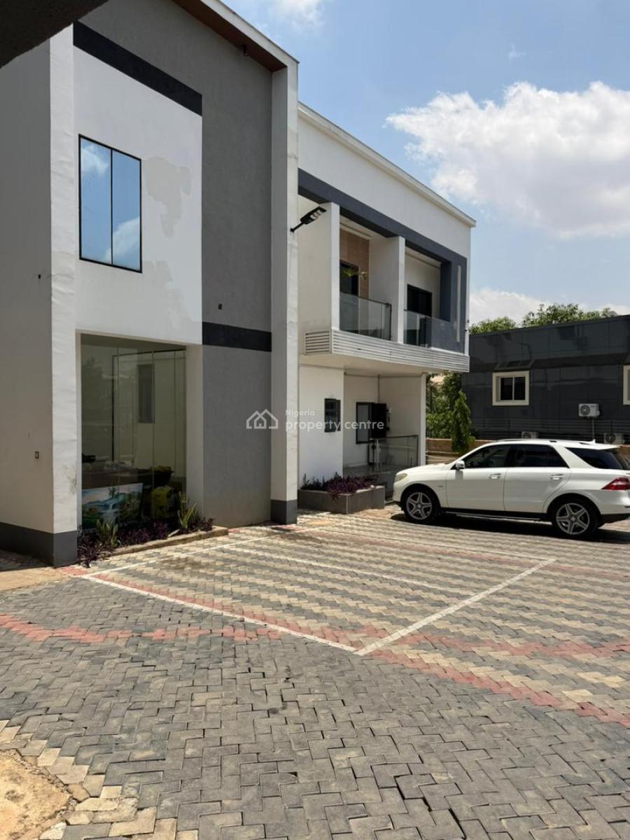 4 Bedroom Terrace Duplex with Bq, Wuye, Abuja, Terraced Duplex for Rent